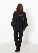Poet Silk Sweater in Black - gstuffpro.com
