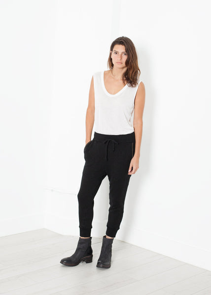 Highsoft Cropped Sweat in Black - gstuffpro.com