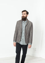 Watercolor Sport Jacket in Brown/Blue - gstuffpro.com