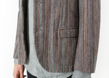 Watercolor Sport Jacket in Brown/Blue - gstuffpro.com
