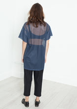 Mesh Over Dress in Navy - gstuffpro.com
