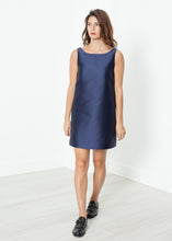 A-Line Mini Dress in Blue - gstuffpro.com