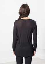 Laurier Tee in Black/Navy - gstuffpro.com