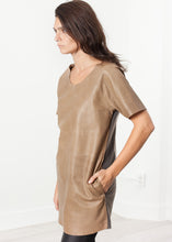 Leather Front Tunic - gstuffpro.com