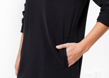 A-Line Pocket Shift in Black - gstuffpro.com