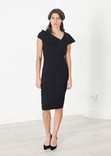 Asymmetric Dress in Black - gstuffpro.com