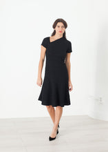 Lined Silhouette Dress in Black - gstuffpro.com