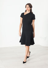 Lined Silhouette Dress in Black - gstuffpro.com