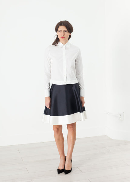 Circle Skirt in Navy - gstuffpro.com