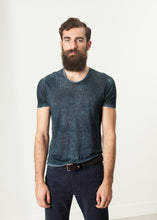 Melange T-Shirt in Navy/Black - gstuffpro.com