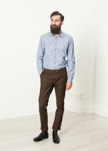 Diamond Weave Trouser in Hazel - gstuffpro.com