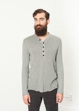 Garbo Henley in Grey - gstuffpro.com
