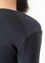 Cotton Henley in Blue Grey - gstuffpro.com