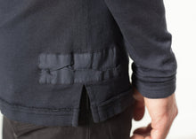 Cotton Henley in Blue Grey - gstuffpro.com