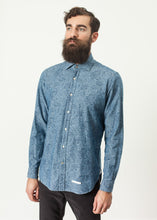 Floral Button-Up in Blue - gstuffpro.com