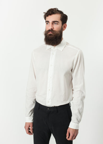 Hempel Shirt in White - gstuffpro.com