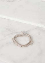 Bracelet 85 in Grey Silk/Silver - gstuffpro.com