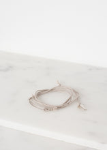 Bracelet 85 in Grey Silk/Silver - gstuffpro.com