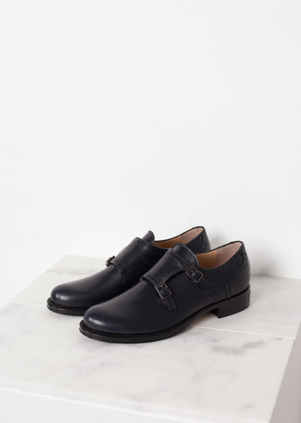 Buckle Shoe in Navy - gstuffpro.com