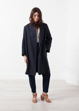 Woven Pleat Back Coat - gstuffpro.com