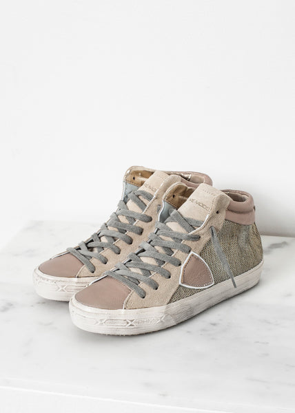 Sequin High Top Sneaker - gstuffpro.com
