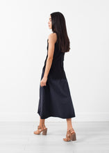 Curved Stripe Knit Tank - gstuffpro.com