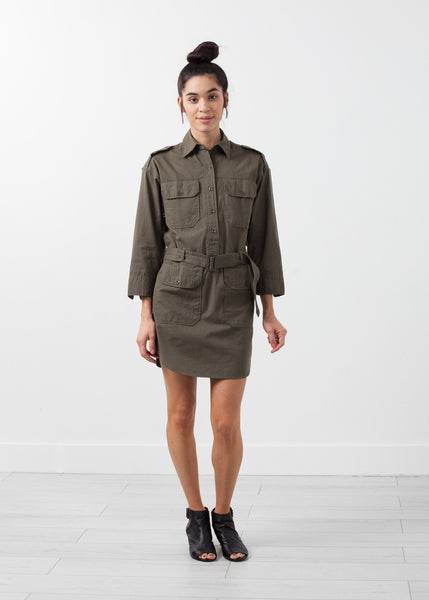 Belted Surplus Dress - gstuffpro.com