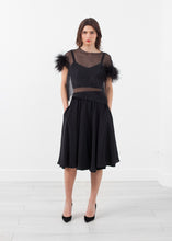 Organza Feather Top - gstuffpro.com