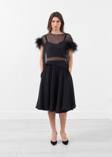 Organza Feather Top - gstuffpro.com