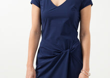 V-Neck Twist Dress - gstuffpro.com