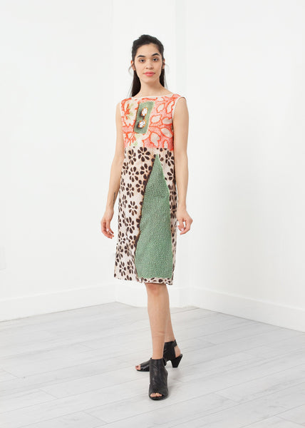 Floral Sleeveless Dress - gstuffpro.com