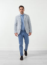Seersucker Five Button Blazer - gstuffpro.com