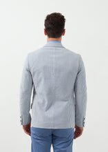 Seersucker Five Button Blazer - gstuffpro.com