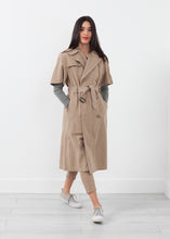 Rolled Sleeve Trenchcoat - gstuffpro.com