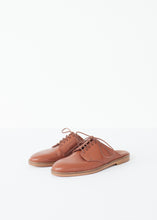 Backless Oxford in Brown - gstuffpro.com