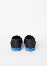 Suede Loafers - Black/Blue - gstuffpro.com