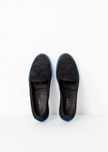 Suede Loafers - Black/Blue - gstuffpro.com