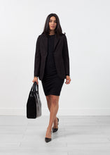 Double Pocket Blazer in Black - gstuffpro.com