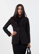 Double Pocket Blazer in Black - gstuffpro.com