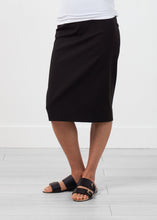 Long Pencil Skirt in Black - gstuffpro.com