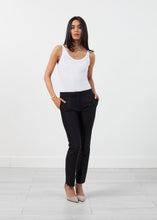 Straight Seam Trouser in Black - gstuffpro.com