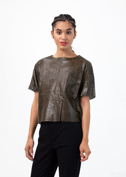 Auralias Leather Top - gstuffpro.com