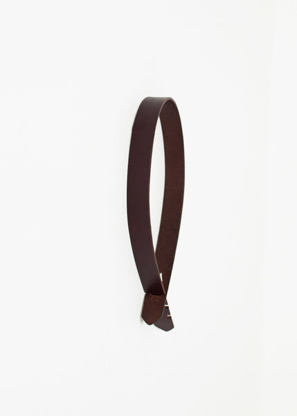 Buckle-less Belt in Brown - gstuffpro.com