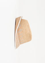 Washboard Hat in Straw/White - gstuffpro.com