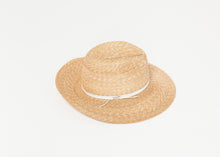 Wrapped Up Hat in Straw/White - gstuffpro.com