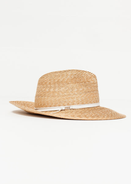 Wrapped Up Hat in Straw/White - gstuffpro.com