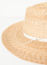 Wrapped Up Hat in Straw/White - gstuffpro.com