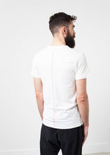 Comfort Tee in White Wool Blend - gstuffpro.com