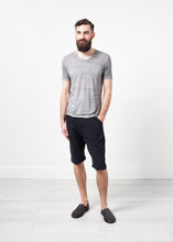 Linen T-shirt in Dolphin - gstuffpro.com
