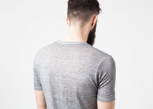 Linen T-shirt in Dolphin - gstuffpro.com